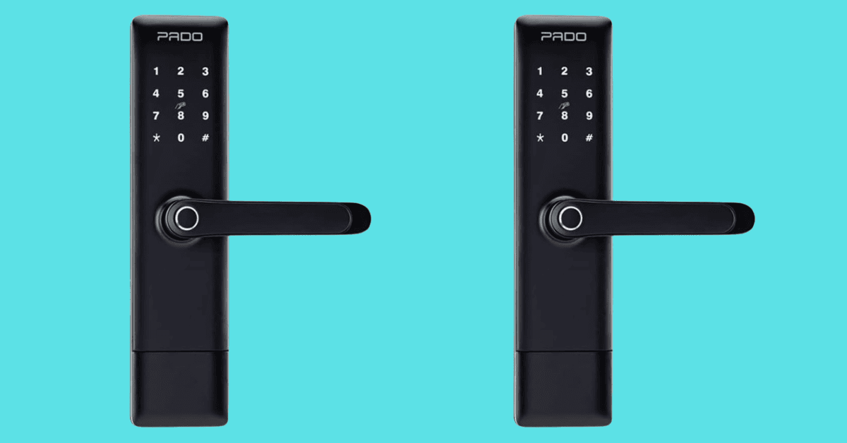 Fechadura Digital Pado FDE 600W - Segurança e Tecnologia Fechadura Digital Eletrônica Pado FDE 600W Resistente à Água