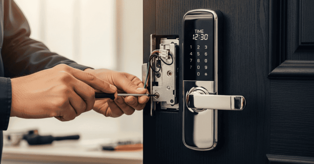 instalação de fechadura digital e eletronica em guarulhos sp