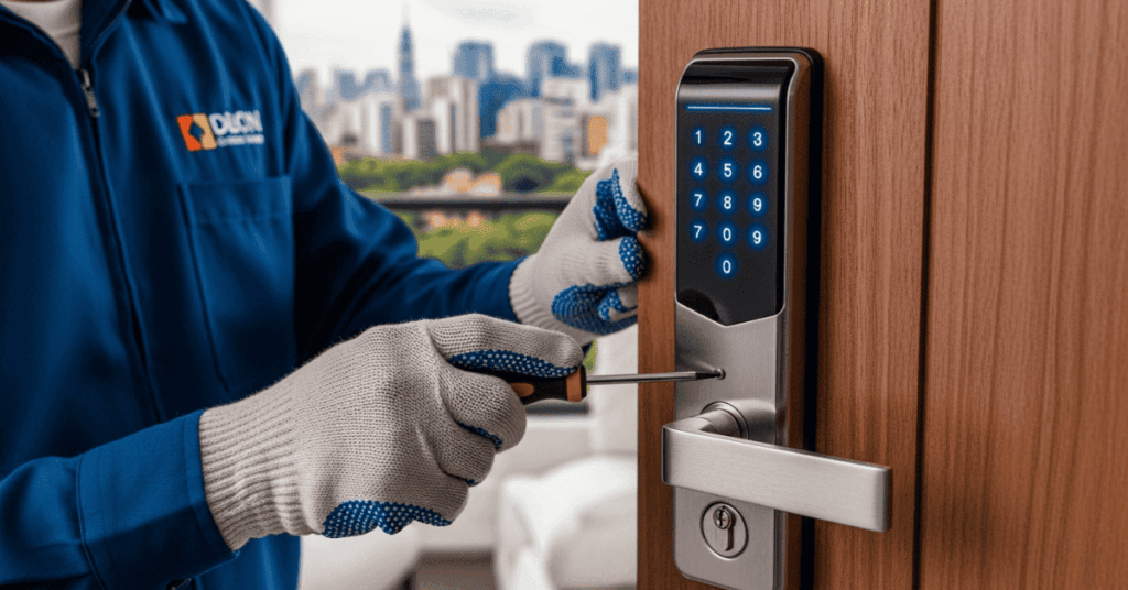 instalação de fechadura digital e eletronica belem sp