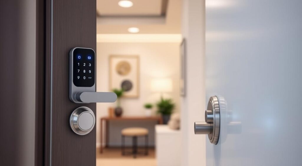 benefícios da fechadura eletrônica segurança